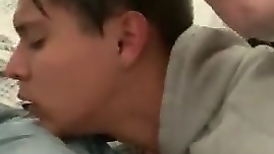 Latino twink got fucked hard by white big dick jock