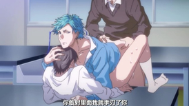 Hair hentai blue Beautiful hentai