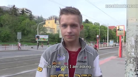 A big straight cock is shown and jerked off for money