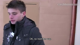 Exclusive jerking off scenes from a straight man and kinky gay