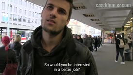 The cut straight guy becomes a dirty gay for money