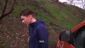 Boy works his money up by the dirty and hot gay action