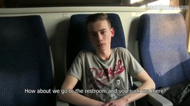 Czech twink experiences hot gay sex with hunk in hotel room