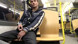 Public cock show ends up with the raunchy suck session