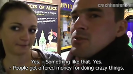 The kinky couple of lovers playing with the gay cock