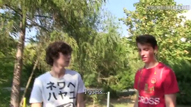 Amateur boys stripping, sucking and bareback fucking