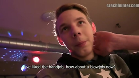 Amateur guy from the bar pounds ass with the dildo