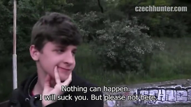 Straight guy does a horny posing for the dude with money