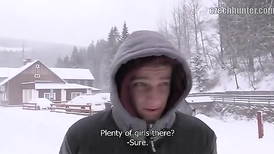 Horny man is craving to see his straight friend's cock