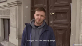 Tattooed guy is getting his ass fucked for the first time