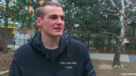 Boy is sucking the gay cock and taking it into ass