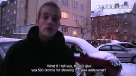 Cash makes the cute straight guy hardly suck a big member