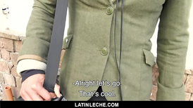 Tattooed Latino gets seduced for the crazy fucking