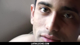 Young Latin guy got lucky and earned tons of cash by posing nude