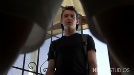 Naughty Evan Parker in cap providing suck and fuck