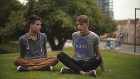 Teen looking gays Cameron Parks and Ryan Bailey wild bareback