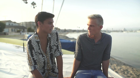 Blond fag Jeremy Price seduces Asian gay teen and blowjobs his dick