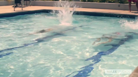 Lifeguards Blake Mitchell, Evan Parker, Kyle Ross and Max Carter fuck