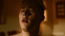 Hot pornstar Blake Mitchell and hard cock making him cum