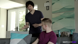 Alex Tanner barebacking heavily his handsome stepbro