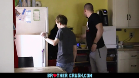 Horny boys stripped and forced to suck their step dad’s cock