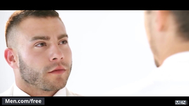 Glamour strong hunks Diego Reyes Jay Roberts are having romantic gay hardcore sex