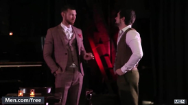 Glamour fags Griffin Barrows and Jacob Peters are ready for wild gay anal sex