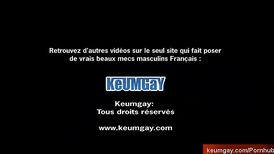 Dirty guy deepthroating a straight man's boner